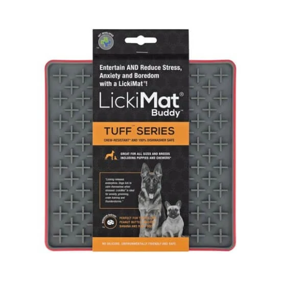 LickiMat TUFF BUDDY  - piros