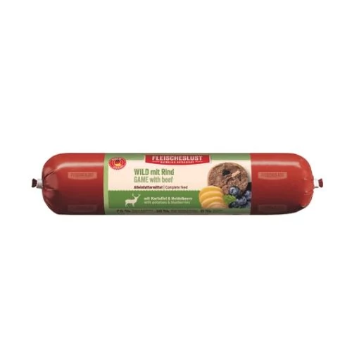MeatLove szarvas marhával, burgonyával és áfonyával 800g