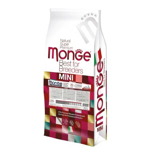 Monge Mini Adult Salmon and Rice 15 kg kutyatáp