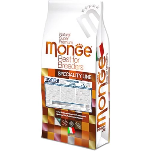 Monge Dog Speciality line All Breeds Adult Pisztráng, Rizs, Burgonya 15kg