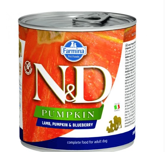 N&D konzerv Adult bárány, áfonya, sütőtök 285g