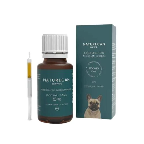 Naturecan 5% CBD+CBDA Olaj Kutyáknak - 10ml