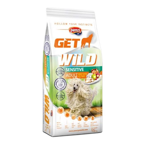 Panzi GetWild Adult Sensitive Turkey 15kg