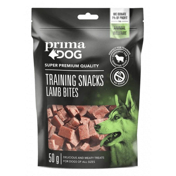 PrimaDog Training snack bárányfalat 50g