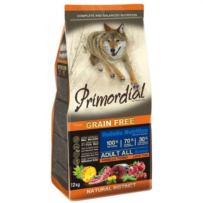 Primordial Adult Fresh Tuna & Lamb 12 kg
