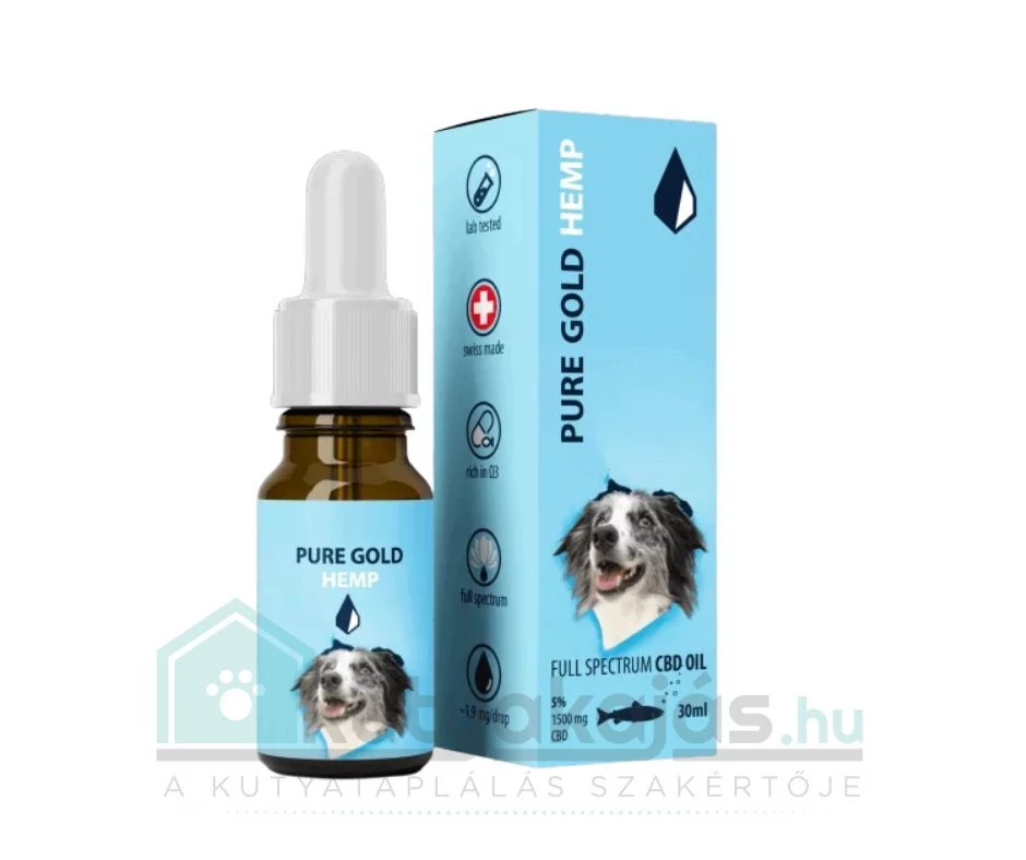 Pure Gold Hemp CBD olaj 5% - 30ml