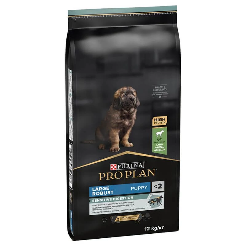 Purina Pro Plan Large Robust Puppy Sensitive Digestion bárányban gazdag száraz kutyaeledel 12kg