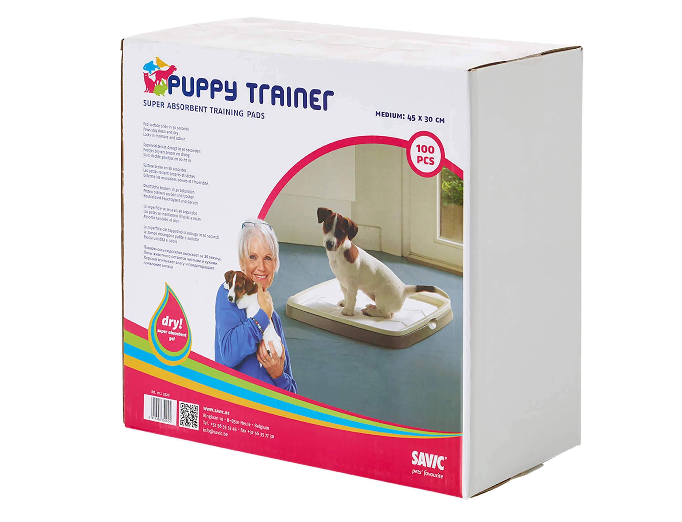 Savic Puppy Trainer Pads Kutyapelenka 100db Medium