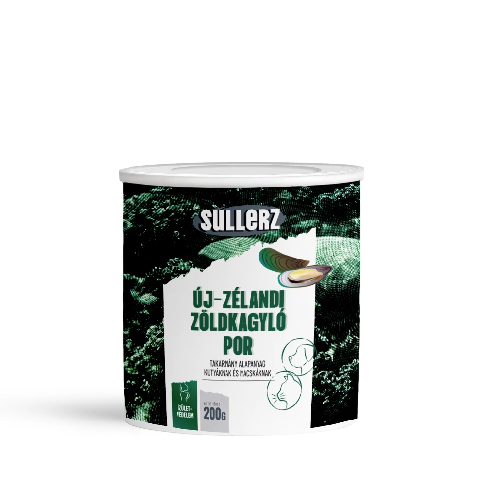 SullerZ Új-Zélandi Zöldkagyló Por 200g