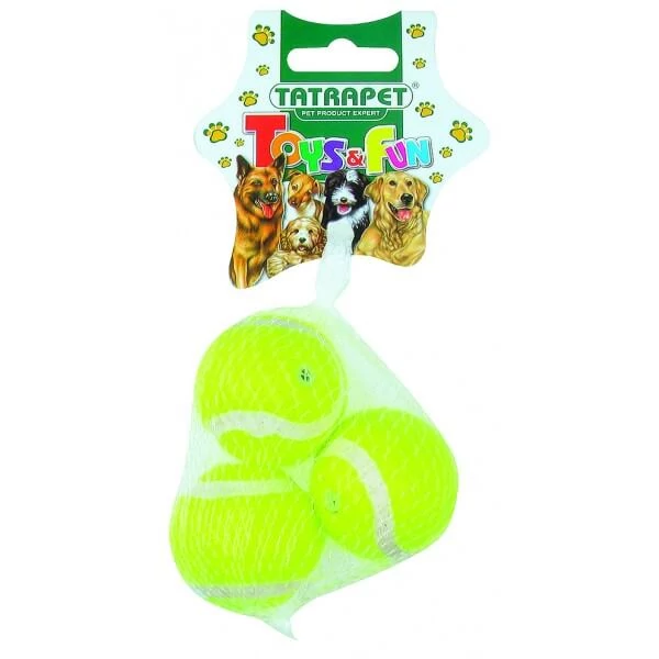 Tatrapet Teniszlabda 4-es Tónusos 4,5cm 3db