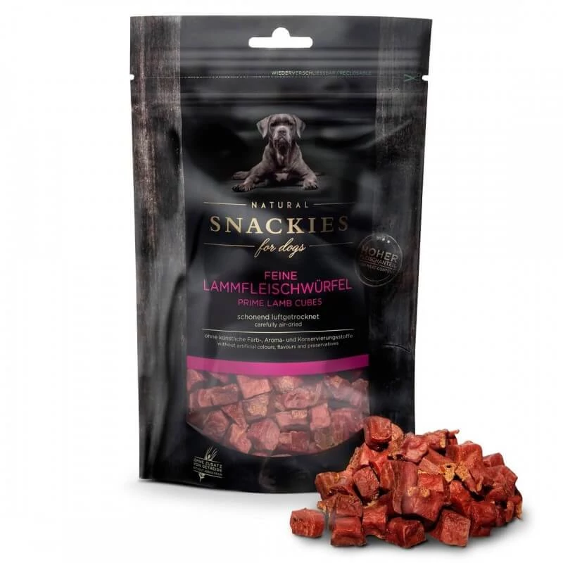 Snackies Bárányhús kockák 80g