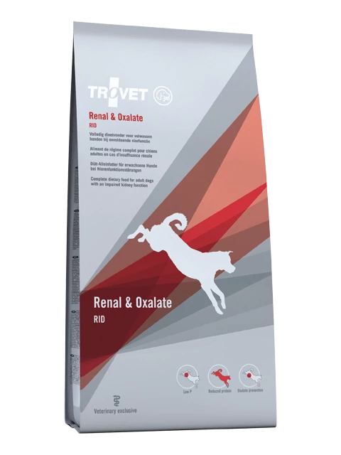 Trovet Renal&Oxalate Diet/RID száraztáp felnőtt kutyáknak 12,5kg