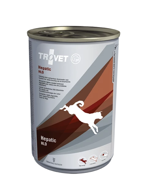 Trovet Hepatic /HLD Májkímélő konzerv kutyáknak 400 g