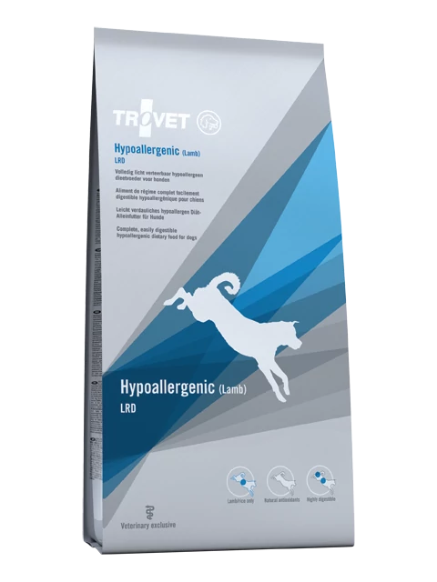 Trovet Hypoallergenic Lamb&Rice Diet/LRD száraztáp kutyáknak 10 kg