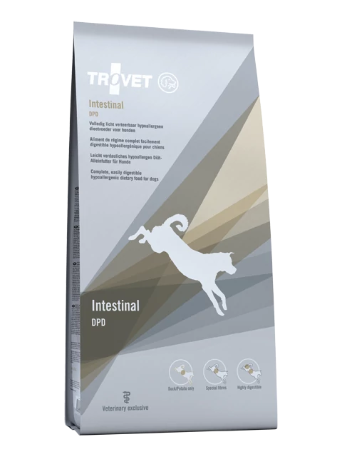 Trovet Hypoallergenic Intestinal Duck&Potato Diet/DPD kutyáknak 10 kg