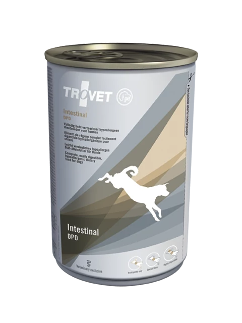 Trovet Hypoallergenic Intestinal Duck&Potato Diet/DPD konzerv kutyáknak 400 g