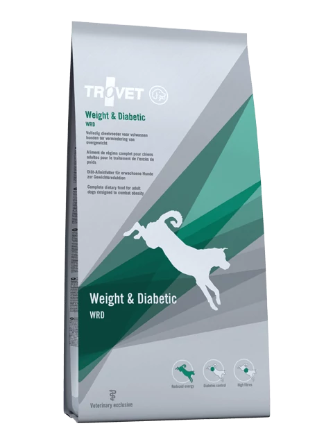 Trovet Weight&Diabetic Diet /WRD száraztáp kutyáknak 3 kg