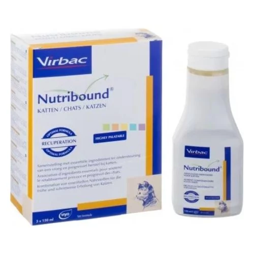 Virbac Nutribound Cat 3x150ml