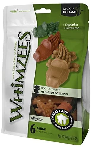 Whimzees VB Aligátor L (6db), zacskós