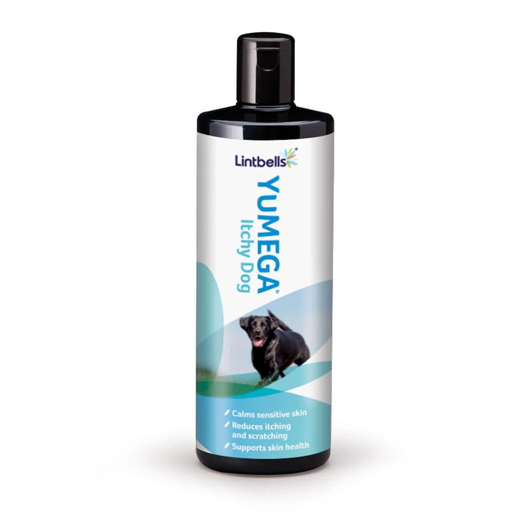 Lintbells YuDERM Itching Dog - Szőr és bőrápoló allergiás kutyáknak 500 ml