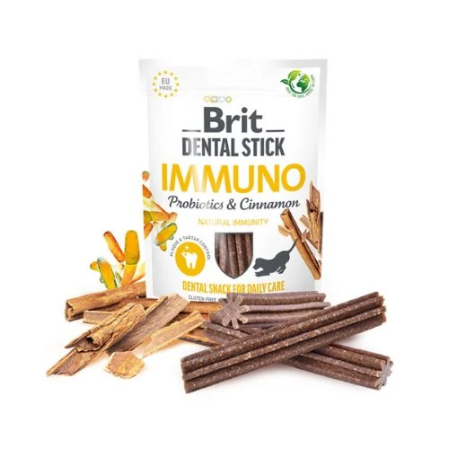 Brit Dental Stick Immuno with Probiotics & Cinnamon 251g