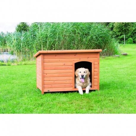 TRIXIE Kutyaház Lapostetős S-M 85x58x60 cm Barna