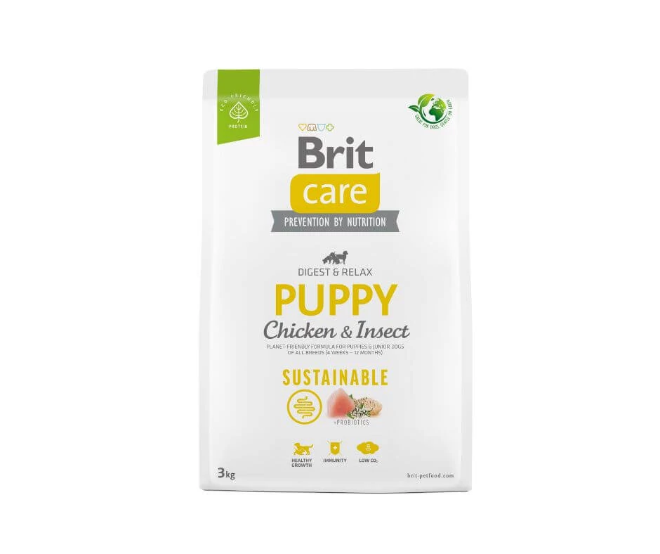 Brit Care Sustainable Puppy Chicken & Insect 3 kg