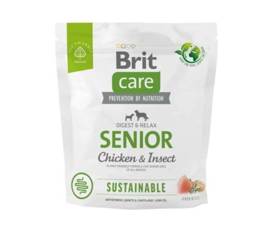 Brit Care Sustainable Senior Chicken & Insect 1 kg