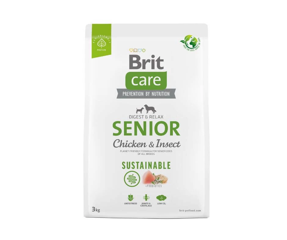 Brit Care Sustainable Senior Chicken & Insect 3 kg