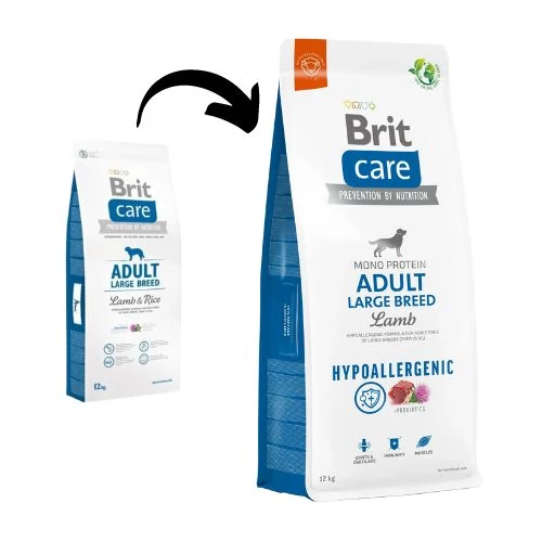 Brit Care Adult Large Breed Lamb & Rice 1 kg kutyatáp