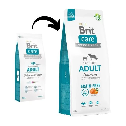 Brit Care Grain-free Adult Salmon & Potato 1 kg kutyatáp