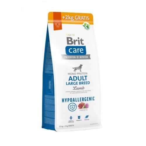 Brit Care Adult Large Breed Lamb & Rice 12+2 kg kutyatáp