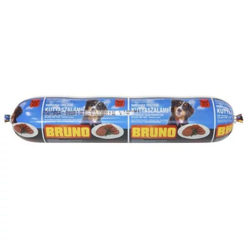 Bruno Marhahús Ízesítésű Kutya szalámi 1kg