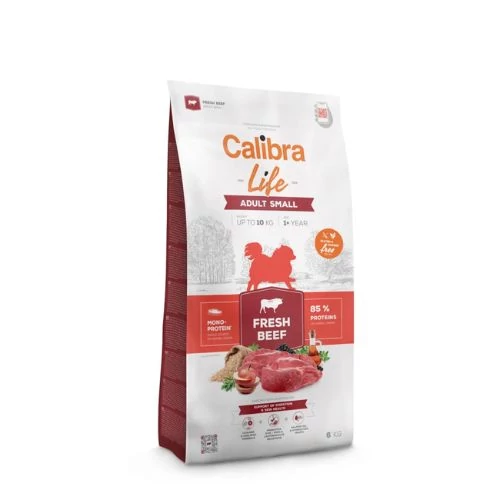 Calibra Dog Life Adult Small Breed Fresh Beef kutyatáp 6 kg