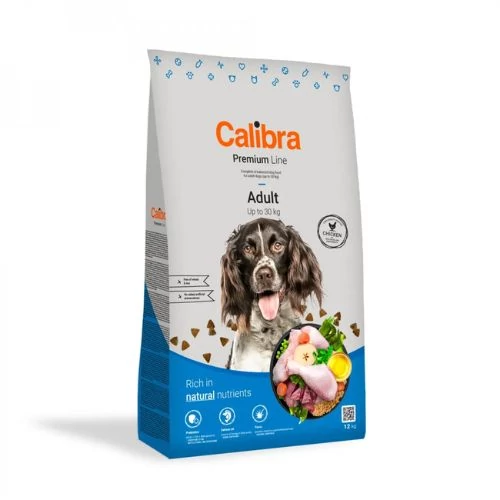 Calibra Dog Premium Line Adult kutyatáp 12 kg