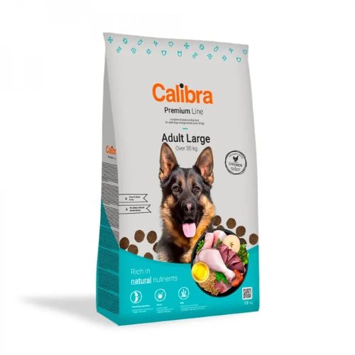 Calibra Dog Premium Line Adult Large kutyatáp 12 kg