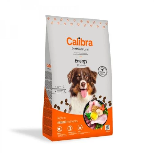 Calibra Dog Premium Line Energy kutyatáp 12 kg