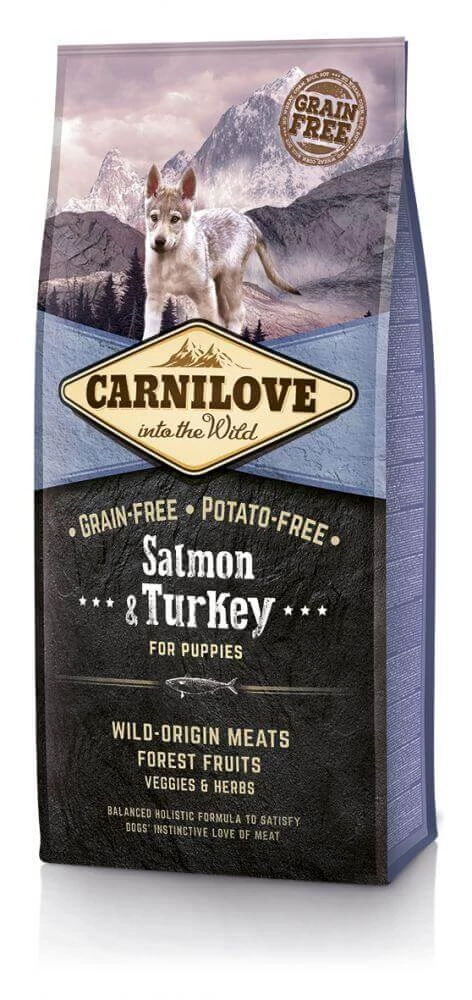 CarniLove Puppy Lazac-Pulyka 12kg kutyatáp