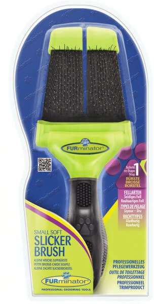 FURMINATOR SMALL SOFT SLICKER BRUSH KEFE