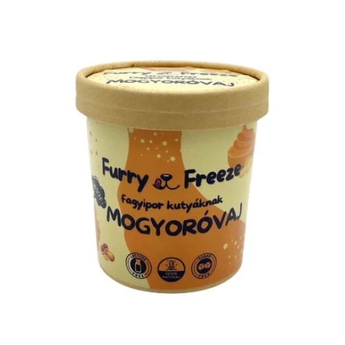 Furry Freeze fagyipor kutyáknak - Mogyoróvaj 60g