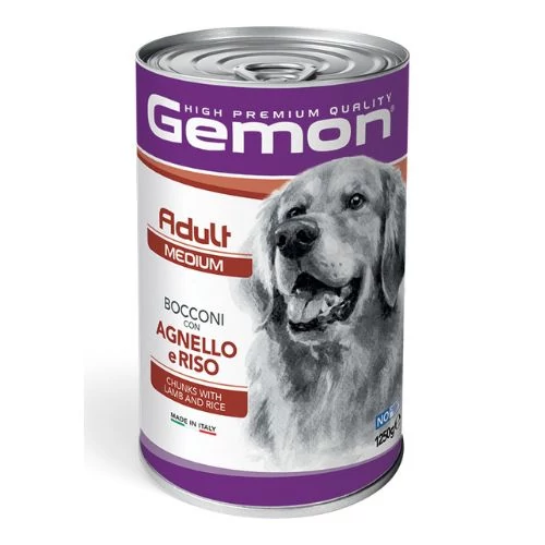 Gemon Dog Adult Medium konzerv Bárány 1250g