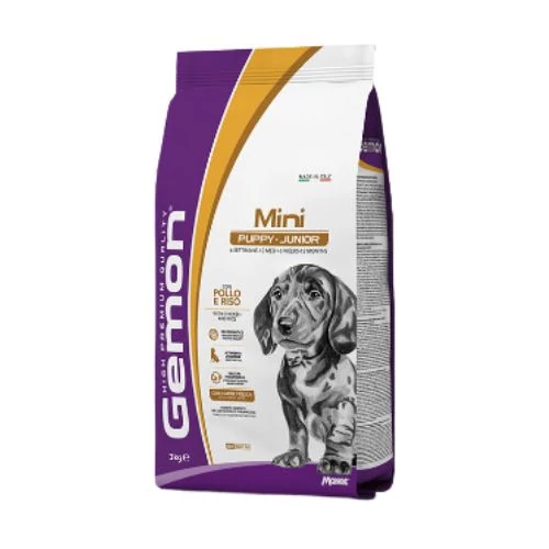 Gemon Mini Puppy & Junior csirke-rizs 3 kg kutyatáp
