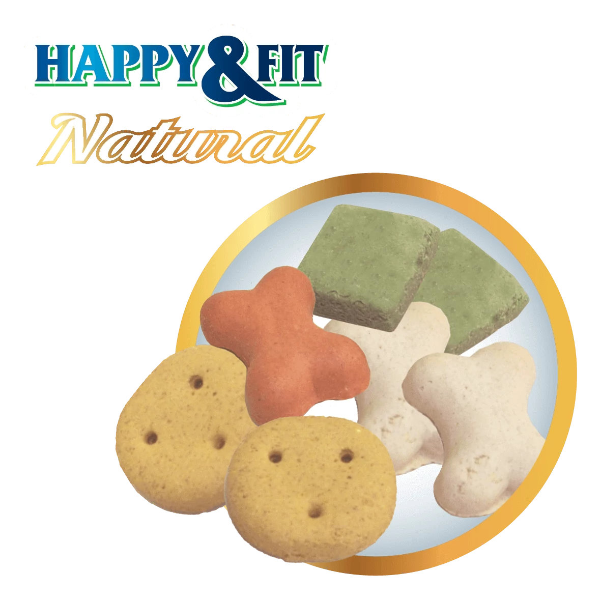 Happy&Fit Natural Szivárvány Kedvenc Keksz 10kg