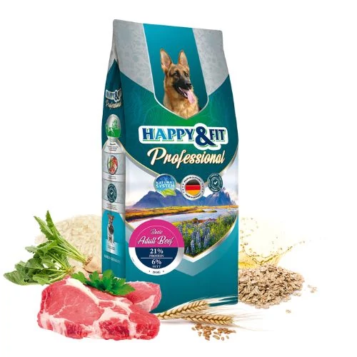 Happy&Fit Professional Basic Adult Beef 20kg