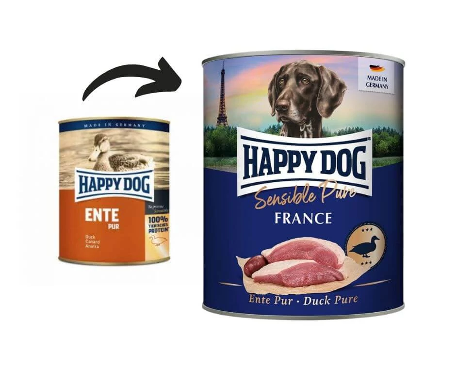 Happy Dog France Pur (Kacsa) 200 gr