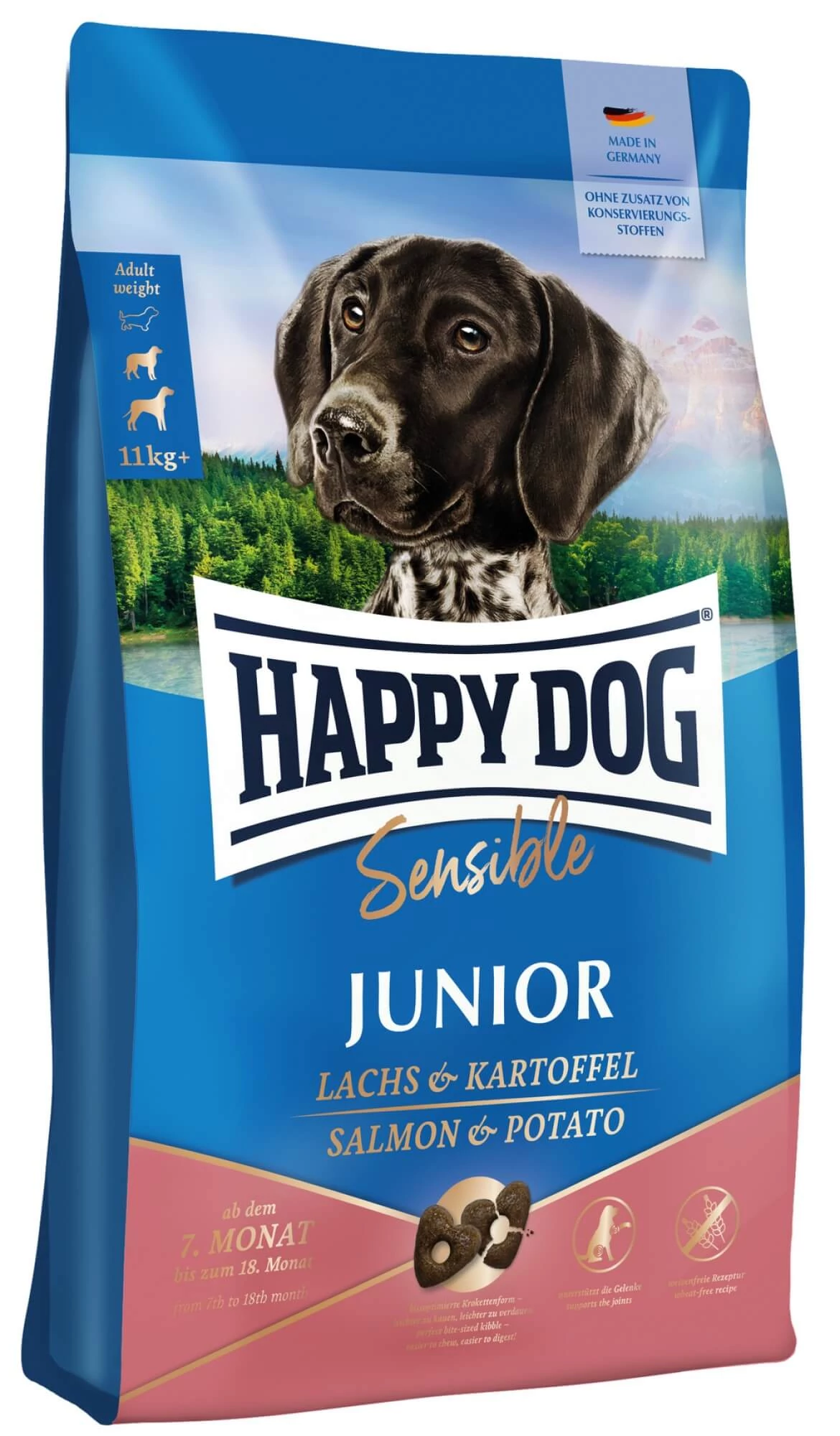 Happy Dog Supreme Junior Salmon & Potato 1kg