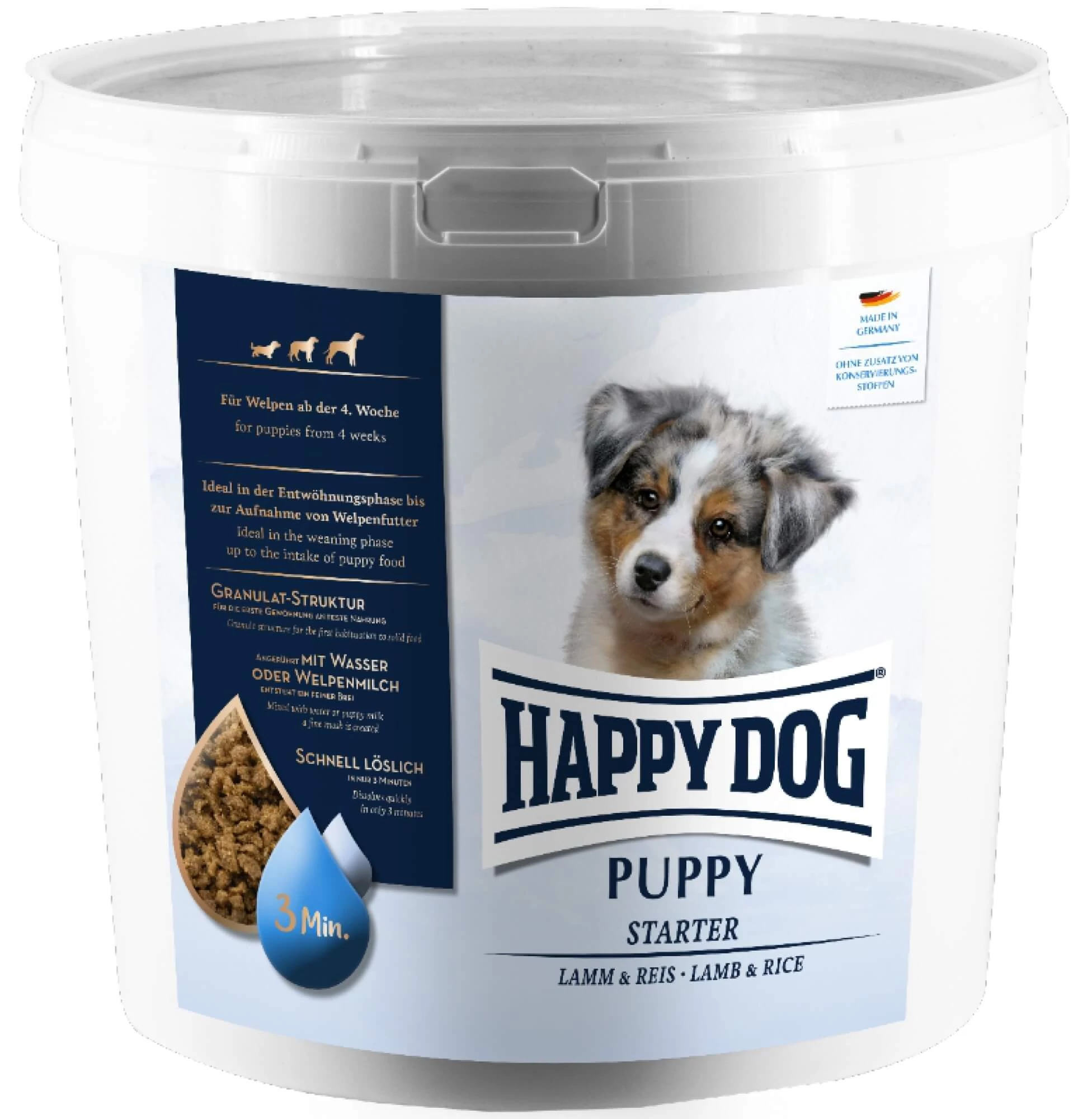 Happy Dog Puppy Starter 1,5 kg kutyatáp