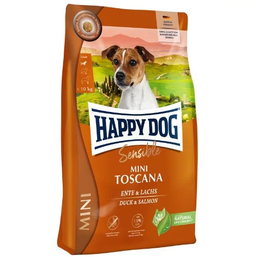 Happy Dog Supreme Mini Toscana 10 kg kutyatáp