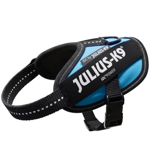 Julius-K9 IDC Powerhám, felirattal, Mini Aquamarine