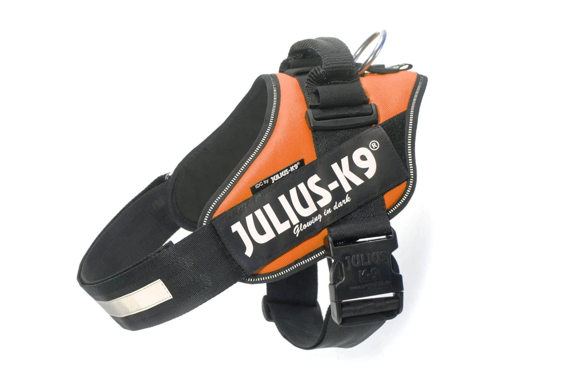 Julius-K9 IDC Powerhám, felirattal, méret 3 UV Narancs
